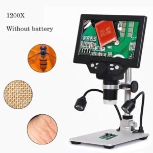 Microscope Numérique Portable – 50x à 1000x avec LED et Connectivité