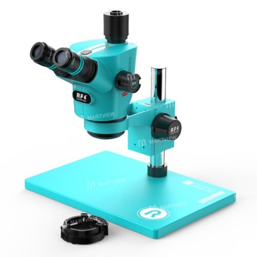 rf4-cx71r-65-65x-ergonomic-design-trinocular-stereo-microscope-with-big-aluminum-alloy-base-1-large Microscope Stéréoscopique Trinoculaire RF4 CX71R 6.5–65X