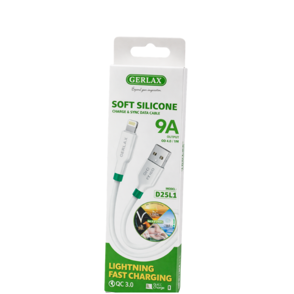 CABLE GERLAX  SOFT SILICONE 9A (D25L1)