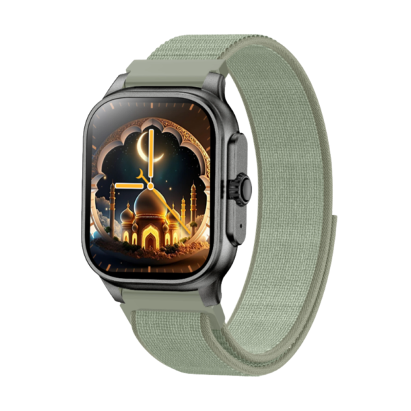 MONTRE CONNECTEE MUSLIM WATCH MIT T MAX (Récitation vocale des prières , Lecture du Coran , Alarme des heures de prière , Compteur Tasbih  , Direction Qibla  , Invocations , Hisnul Muslim )