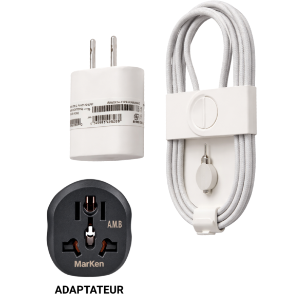 CHARGEUR COMPLET AUTHENTIQUE IPHONE